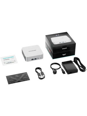 ����-�� Geekom A7, AMD Ryzen 5 7535HS/16 �� DDR5/512 �� SSD/AMD Radeon Graphics/Windows 11 Pro, ����������� (GMA7R57535HS-16512-EU)
