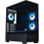 ������ XASTRA Q500 6ARGB-C10-UC Black ATX/Aquarium/Screewless/ 6x120mm ARGB PWM FM fans/Argb+PWM HUB 10port/ Type-C/ Q500-6FM12A-C10-UC