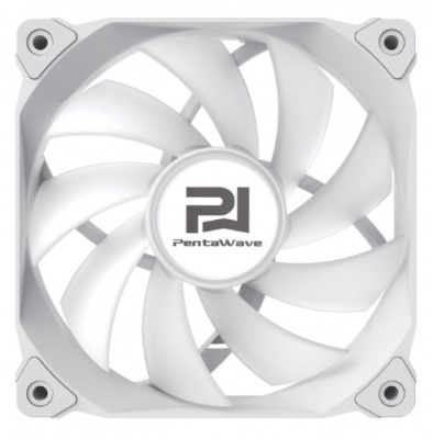 ���������� ��� ������� PentaWave PF-K12WAS PWM / ARGB / 120mm 4 pin Magnetic Hydraulic 500-1700rpm 76CFM 28.7dBA/ White