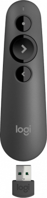 ��������� Logitech R500s Graphite ������, Bluetooth + 2.4 GHz, USB-������� , 3 ��������������� ������, �������� ������  (090828)
