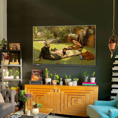 ��������� QLED Skyworth 65" 65LN70G Google TV Frameless ������/����� 4K Ultra HD 60Hz Smart TV