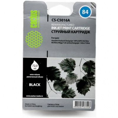 �������� �������� Cactus CS-C5016A �84 ������ ��� HP DJ 10PS/20PS/30GP/50PS/90/120/130DE (72��)