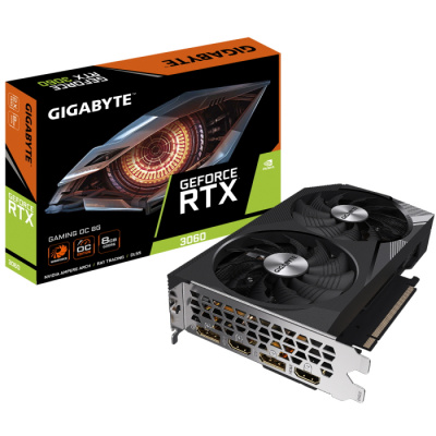 ���������� Gigabyte RTX3060 GAMING OC 8GB (GV-N3060GAMING OC-8GD) RTL     