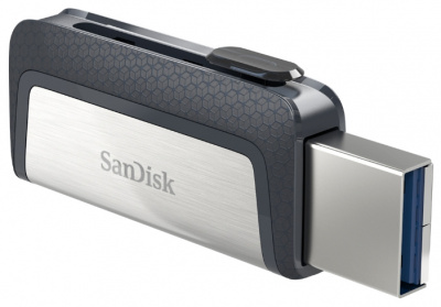 SanDisk 128Gb Ultra Dual Drive USB Type-C (���� ���������� USB 3.1/Type C, �� 150 ��/�) (SDDDC2-128G-G46)