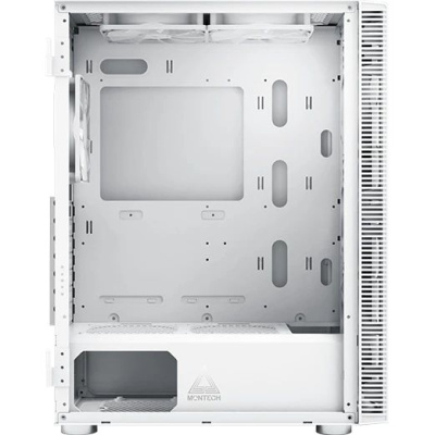 ������ Montech X3 GLASS White / ATX / 3x140mm & 3x120mm FRGB fans / X3GW