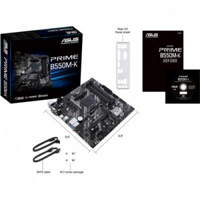 ����������� ����� ASUS PRIME B550M-K (AM4, mATX)