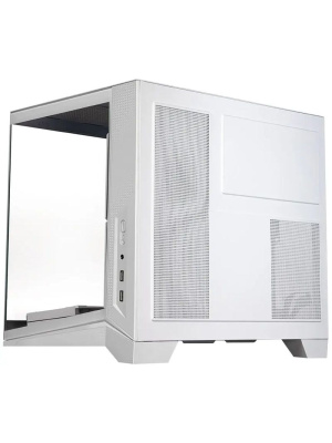 ������ XASTRA QW505M 6ARGB-C10 White mATX/Aquarium/Screewless/ 6x120mm ARGB PWM FM fans/Argb+PWM HUB 10port/Led strip/ QW505M-6FM12A-C10-WH