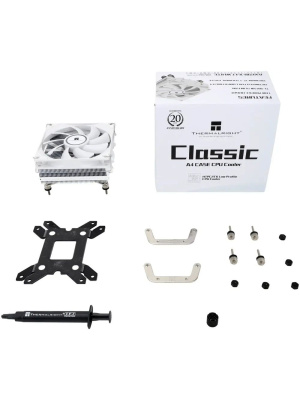 ����� Thermalright AXP90-X47 White LGA115X/1200/1700/AM4/AM5 (92mm PWM Fan, ������ ���������, 4 ����. ������ 6��) / TRAXP90X47W