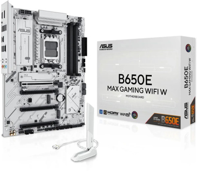  ASUS B650E MAX GAMING WIFI W, SocketAM5, AMD B650, ATX, Ret 90MB1M00-M0EAY0
