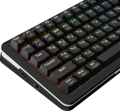 ���������� ������������ DEFENDER Redragon Flekact Pro black (USB/BT, 81 �������) (72535)