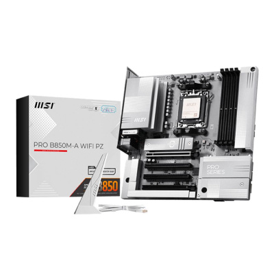����������� ����� MSI PRO B850M-A WIFI PZ B850, Socket AM5, AMD B850, mATX, Ret