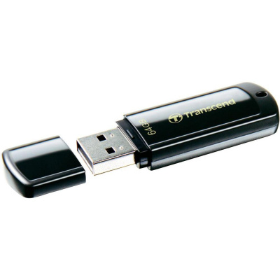 Transcend 64GB JetFlash 350, USB 2.0, ׸���� TS64GJF350
