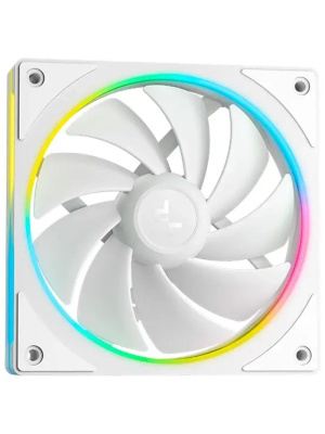 �������� �������� ���������� DEEPCOOL LM240 WH LGA20XX/1700/1200/115X/AM5/AM4 (TDP 250W, ARGB Lighting, Anti-Leak edition, PWM,  DUAL FAN, �����) RET