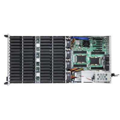 AIC RSC-4H_XE1-4H000-06 ,4U 60-bay storage server chassis,3x20-port 12G EOB backplane, 1600W CRPS redundant power supply(100 -240V),2xhot-swap OS,4x hot-swap