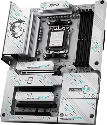 ����������� ����� MSI B850 GAMING PLUS WIFI PZ B850, Socket AM5, AMD B850, ATX, Ret