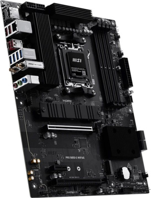 ����������� ����� MSI PRO B850-S WIFI6E, SocketAM5, AMD B850, ATX, Ret