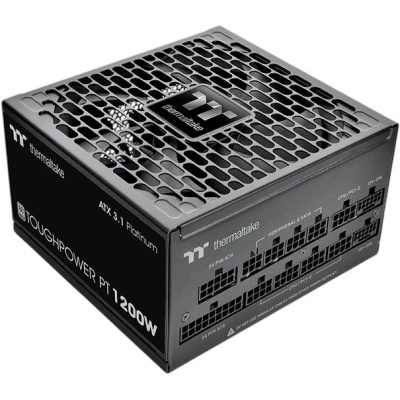 ���� ������� Thermaltake Toughpower PT/1200W/Fully Modular Non Light/Full Range/Analog/80 Plus Platinum/EU/100% JP CAP/Etched Cables/ATX 3.1