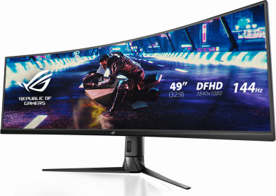  Asus 49" ROG Strix XG49VQ 3840x1080 VA WLED 144 4ms FreeSync2 HDMI DisplayPort