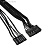 Exegate EX283074RUS  Miditower ExeGate XP-332 Black, ATX, <XP600, Black,120mm>, 2*USB, Audio