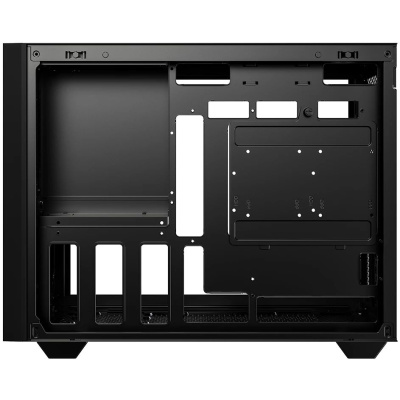 ������ Case ID-Cooling FLOW 500 Black mATX/ win TG/no fan/ Gen2 Type C/ CPU180mm/ GPU 403mm/ no PSU