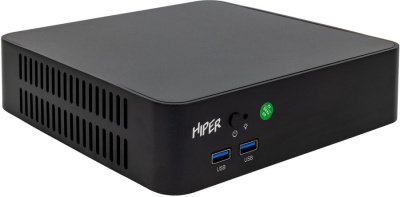 Неттоп Hiper AS8 i5 11400 (2.6) 16Gb SSD512Gb UHDG 730 noOS GbitEth WiFi BT 120W черный (I5114R16N5NSB)