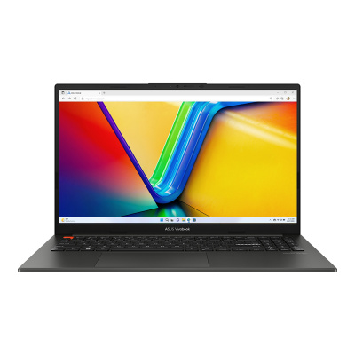 Ноутбук ASUS Vivobook S 15 OLED K5504VA-MA091W, 15.6" (2880x1620) OLED 120Гц/Intel Core i7-13700H/16ГБ LPDDR5/1ТБ SSD/Iris Xe Graphics/Windows 11 Home, черный (90NB0ZK2-M003X0)
