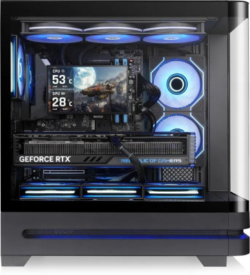 ������ �� Thermaltake Arcus 290 TG, Midi-Tower, ��� ��, ������ (CA-11R-00M1WN-00)