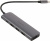 Хаб Ugreen CM136 (50209) USB Type C to HDMI + USB 3.0*3 + PD Power Converter. Цвет: серый Хаб Ugreen CM136 (50209) USB Type C to HDMI + USB 3.0*3 + PD Power Converter. Цвет: серый