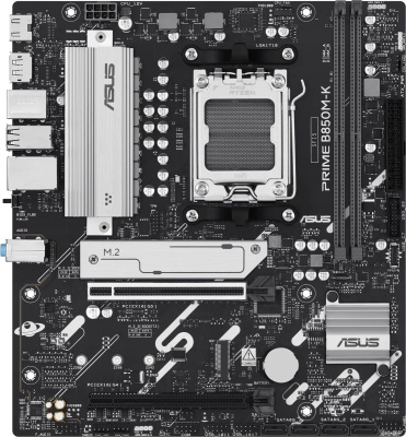 ����������� ����� ASUS PRIME B850M-K, SocketAM5, AMD B850, mATX, Ret 90MB1LV0-M0EAY0