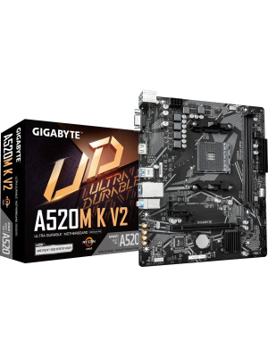 ����������� ����� GIGABYTE A520M K V2 1.2 AMD A520 SAM4 MATX