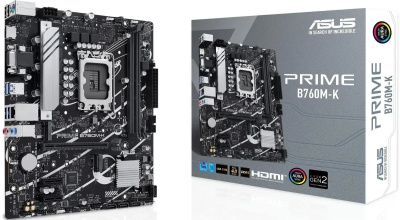 ����������� ����� ASUS PRIME B760M-K mATX, Ret 90MB1FI0-M1EAY0