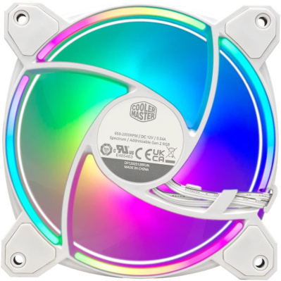 ���������� ��� ������� Cooler Master MasterFan MF120 Halo2 White (MFL-B2DW-21NP2-R2) Ret