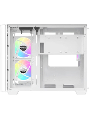 ������ Ocypus Iota C50 WH Curve ARGB Digital, MATX, Type-C*1, USB3.0*2, REAR 1x120mm ARGB, MB SIDE 2x120mm ARGB