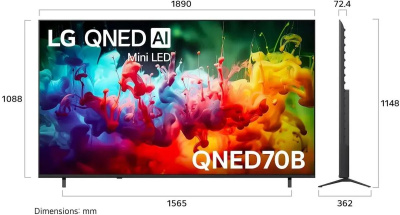��������� QNED 85" 4K 85QNED70B6A.ARUG LG