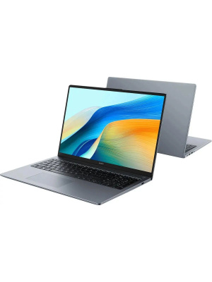 ������� HUAWEI MateBook D 16 MCLG-X, 16" (1920x1200) IPS/Intel Core i7-13700H/16 �� LPDDR4X/1024 �� SSD/Intel Iris Xe Graphics/��� �������, ����� ������ (53014HYK)