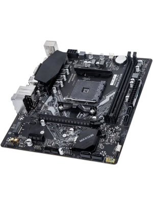 ����������� ����� Maxsun MS-Challenger A520M A520, AM4, 2xDDR4, 1*PCIEx16, 1*PCIEx1, 1*M.2, 4*USB3.2Gen1, 6*USB2.0, 3*SATA3.0, 1G, VGA, HDMI, M-ATX, RTL