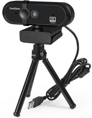 ���-������ Exegate Stream HD 4000 4K UHD T-Tripod (4096x2160, USB 2.0, �������������� �����������, ���������� ��������, ������)