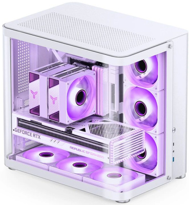  JONSBO TK-2 2.0 White  , mini-ITX, micro-ATX, ATX, 