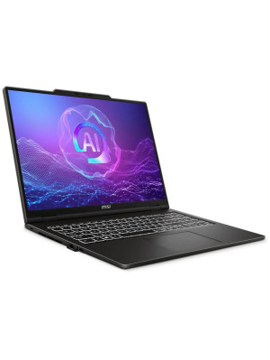 ������� MSI Venture A16 AI+ A3HMG-027XRU, 16" (2048x1280) OLED 120 ��/AMD Ryzen AI 5 340/16 �� DDR5/512 �� SSD/AMD Radeon Graphics/��� �������, ����� (9S7-261K21-027)