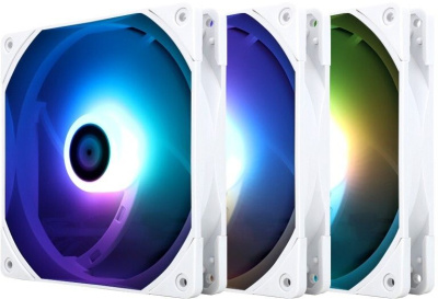 ����� ��� �������/ Thermalright TL-C14W-Sx3 (140x140x26mm, 4-pin PWM, ARGB, 74.3CFM, 26.6dBA, 1500RPM, White)