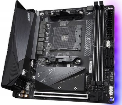����������� ����� mini-ITX GIGABYTE B550I AORUS PRO AX