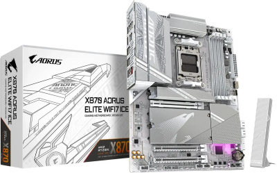   Gigabyte X870 AORUS ELITE WIFI7 ICE, SocketAM5, AMD X870, ATX, Ret