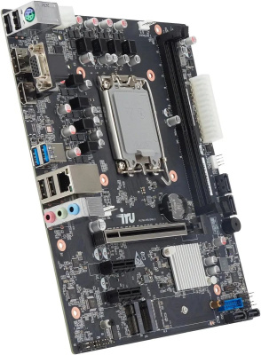 ����������� ����� iRU H610M-VHD/D4M.2, Socket LGA 1700, Intel H610, mATX, Ret