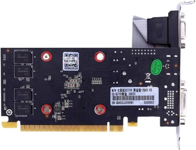 ���������� Colorful NVIDIA GeForce GT710, 2Gb DDR3, 64bit, PCI-E, VGA, DVI, HDMI, Retail (GT710-2GD3-V)