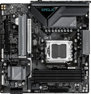 ����������� ����� Gigabyte B850M EAGLE WIFI7, Socket AM5, AMD B850, mATX, Ret