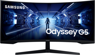  Samsung 34" Odyssey G5 C34G55TWWI 3440x1440 VA LED 165 4ms FreeSync Premium HDMI DisplayPort
