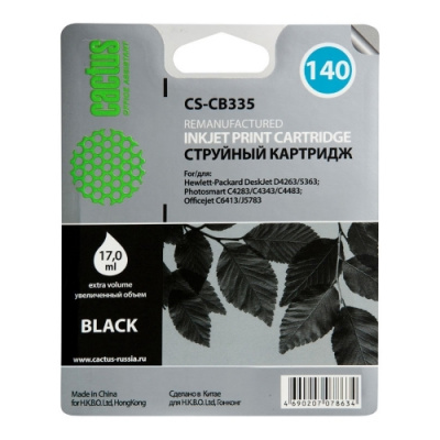 �������� �������� Cactus CS-CB335 �140 ������ ��� HP DJ D4263/D4363 (17��)