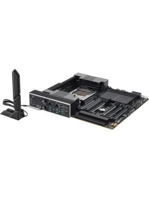 ����������� ����� ASUS PRO WS TRX50-SAGE WIFI, AMD TRX50, 4*DDR5, 4*SATA, 3*M.2, 6*USB 3.2, 2*USB 2.0,Type-C, 5*PCIx16, CEB; 90MB1FZ0-M0EAY0