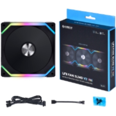    LIAN LI UNI FAN SL V2 140 Black aRGB PWM 140mm 1pc (G99.14SLV21B.00)