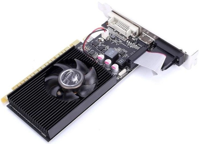 ���������� Colorful NVIDIA GeForce GT710, 2Gb DDR3, 64bit, PCI-E, VGA, DVI, HDMI, Retail (GT710-2GD3-V)